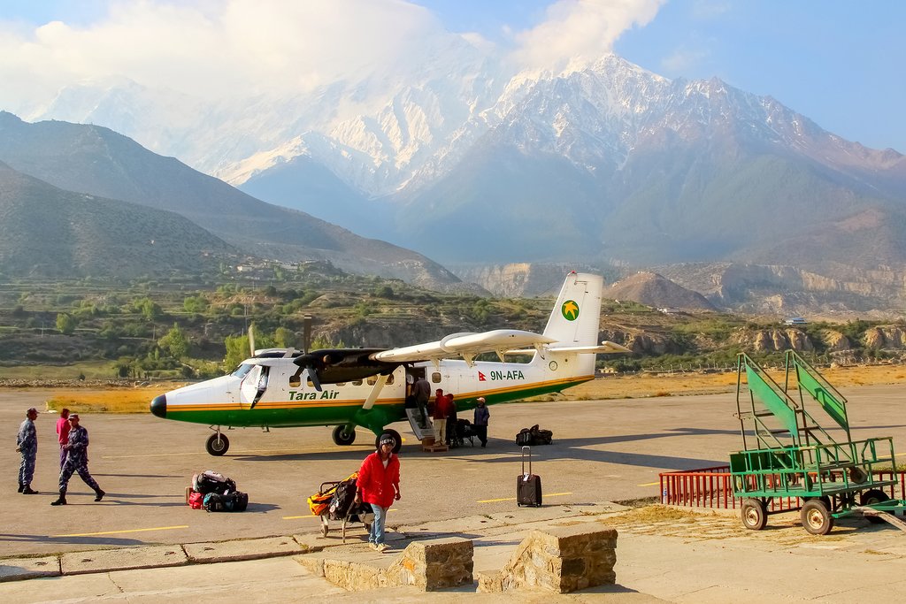 Day 06: Pokhara - Fly to Jomsom - Muktinath - Jomsom (~70 km by air + ~25 km )