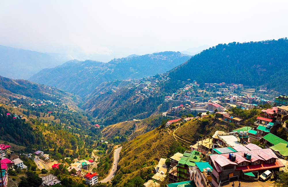 Day 1: Delhi → Shimla (≈ 343 km / 7-8 hrs)