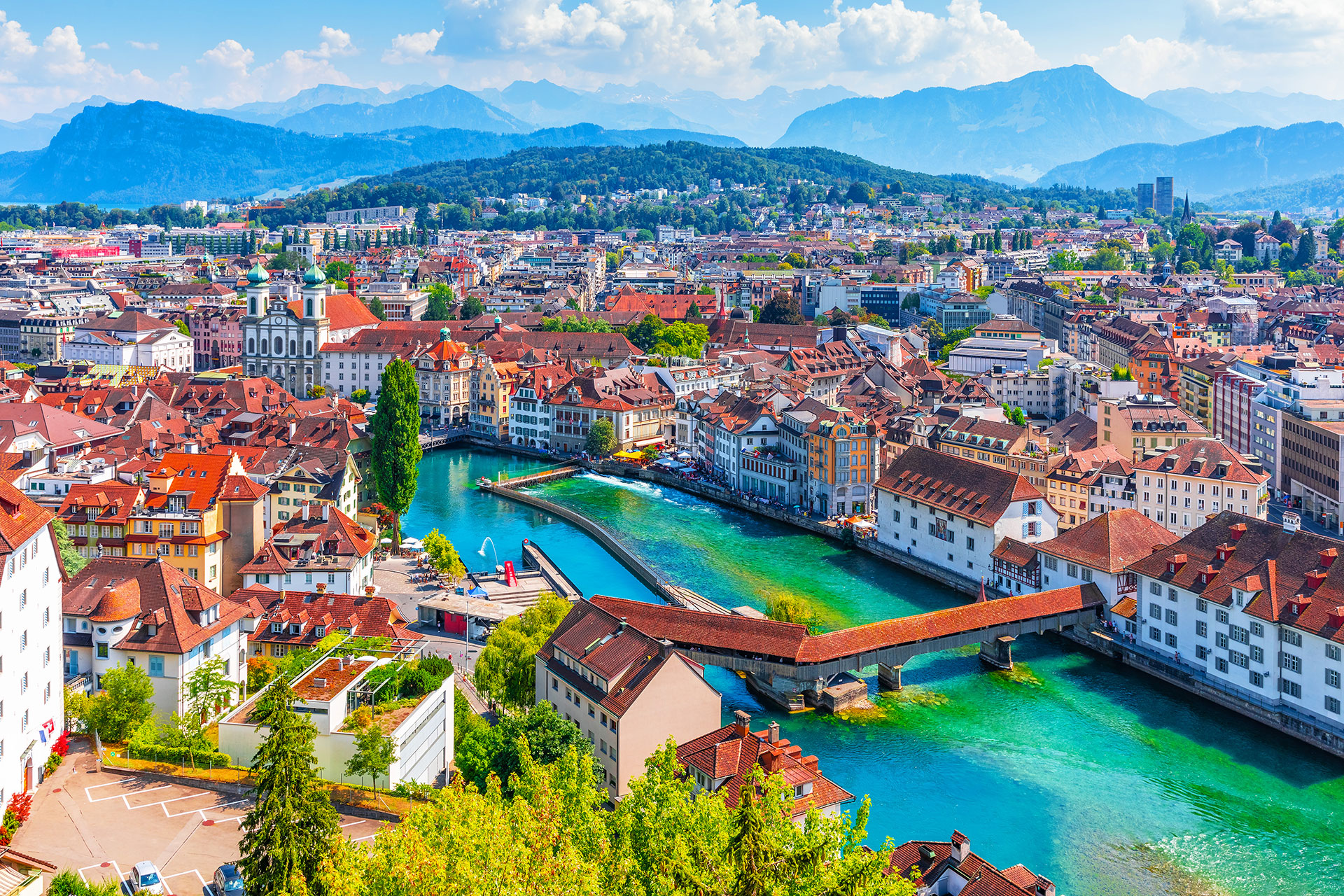 Day 6 Mt Titlis - Lucerne city tour-Lake Lucerne scenic cruise. 