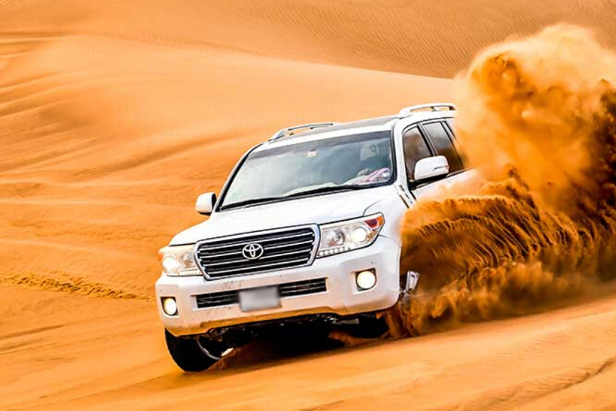 DAY 03: DUBAI FRAME + EVENING DESERT SAFARI (B, L, D)